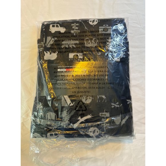 Cuddl Duds Pajama Set Novelty Print Long Sleeve Sleepwear, Size S, NWT - Picture 4 of 4